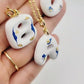 YOUR MOM'S VINTAGE CHINA Letter Necklace
