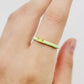 GEM RING in Green