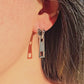 ZIPIT Earring 4 (Silver)