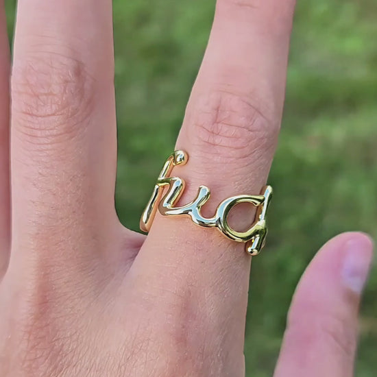 FUCKIT Ring 3 (Gold)