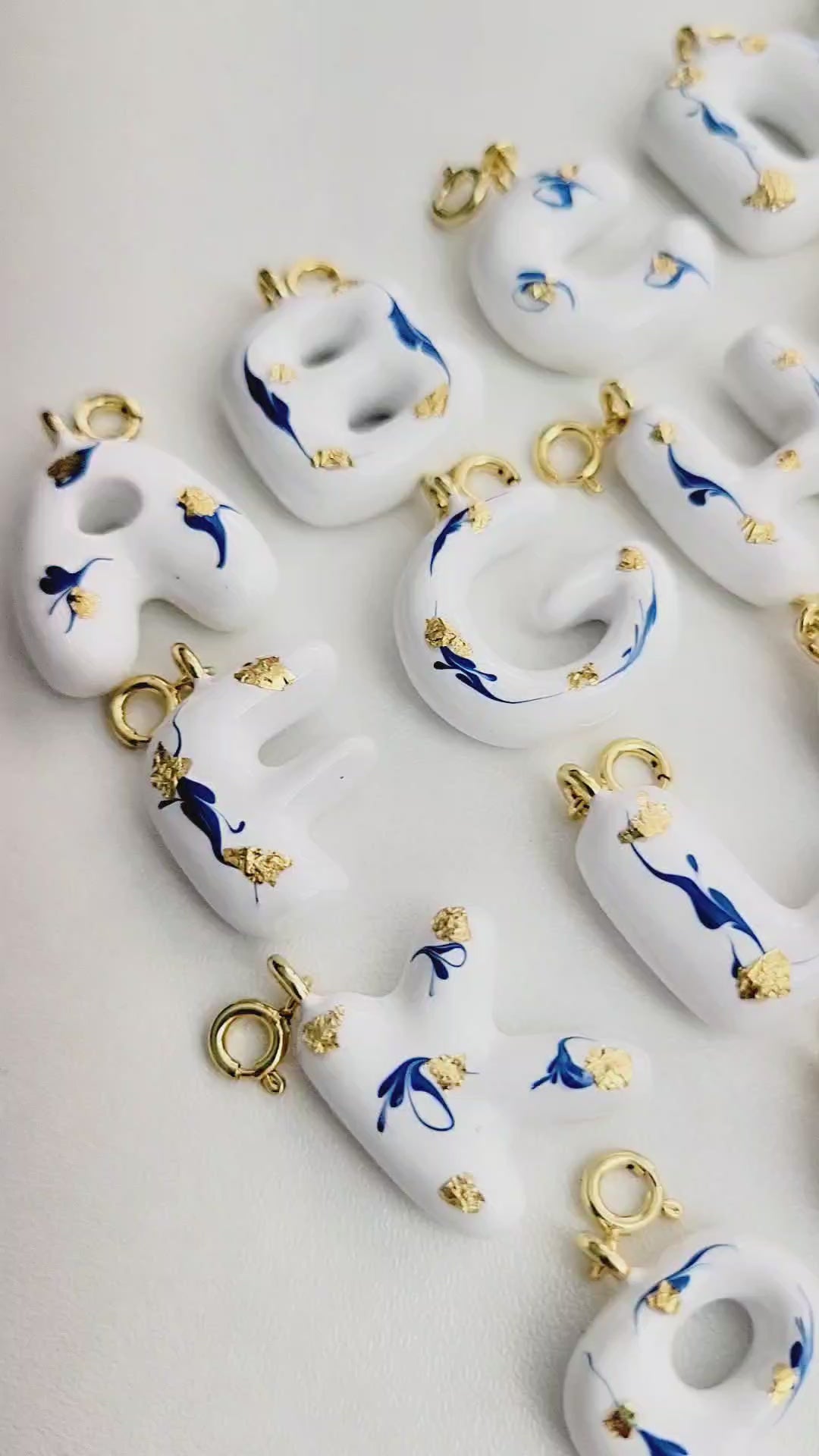 YOUR MOM'S VINTAGE CHINA Letter Necklace