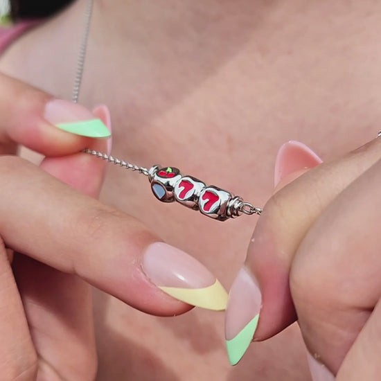 HOT SLOT Necklace 2 (Silver)