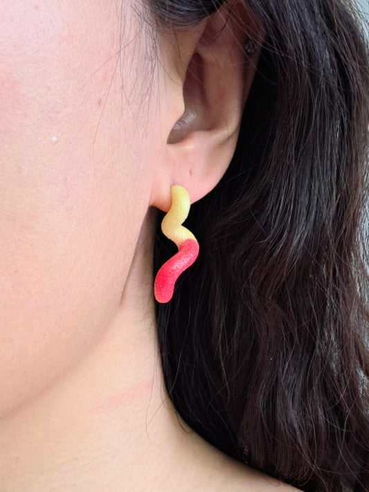 GUMMY WORMS - Red and Yellow