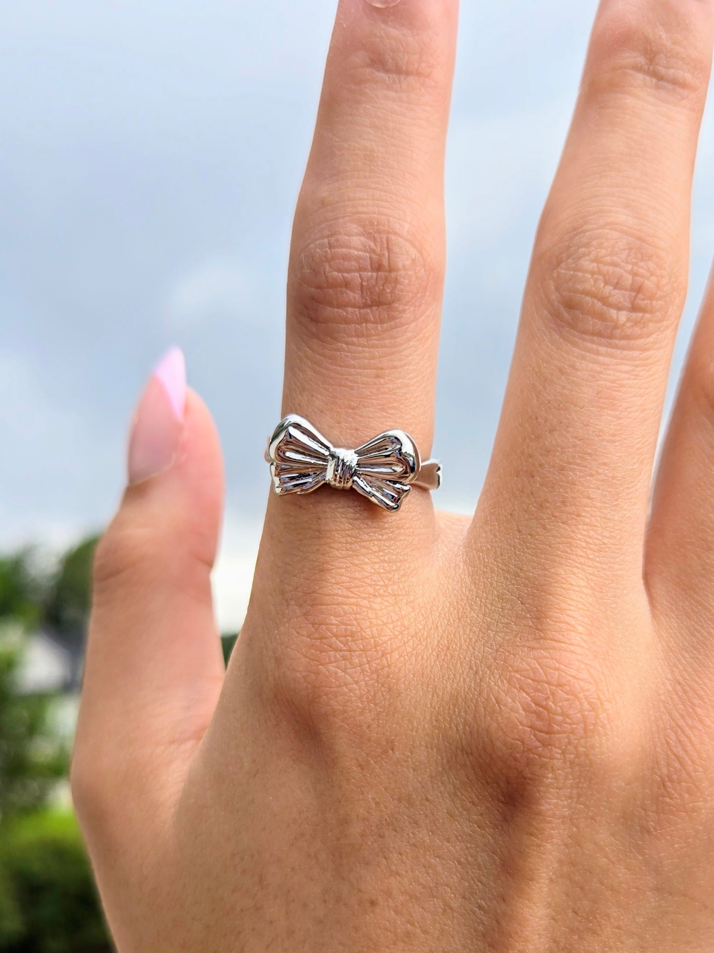 Bow Ring 3 (Silver)