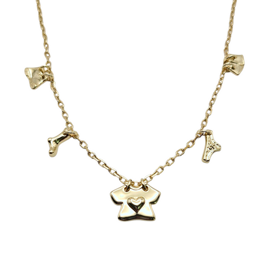CLOTHING LINE Necklace (Gold)