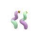 GUMMY WORMS - Green & Purple