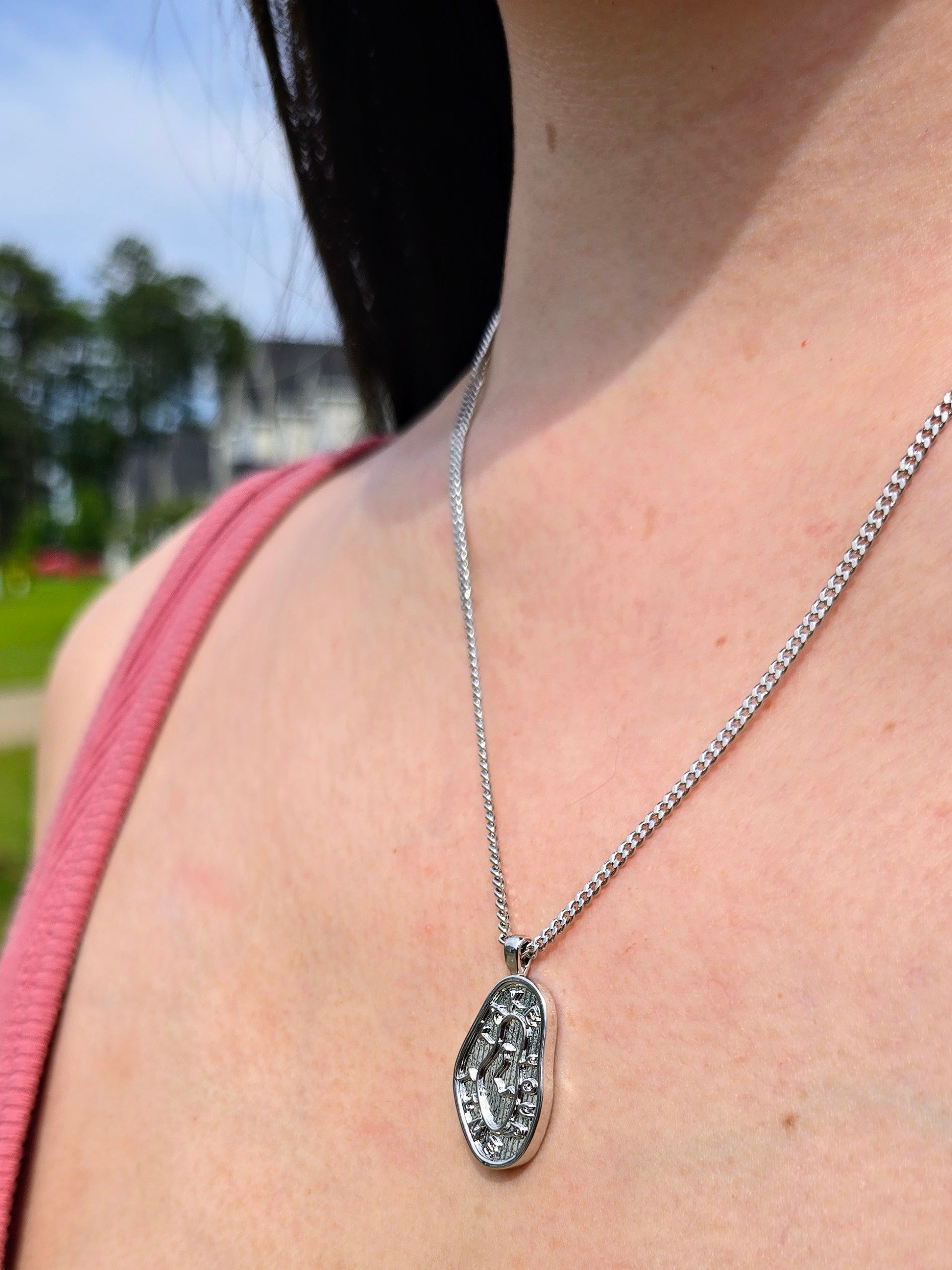 TAKE YOUR TIME Necklace 2 (Silver)