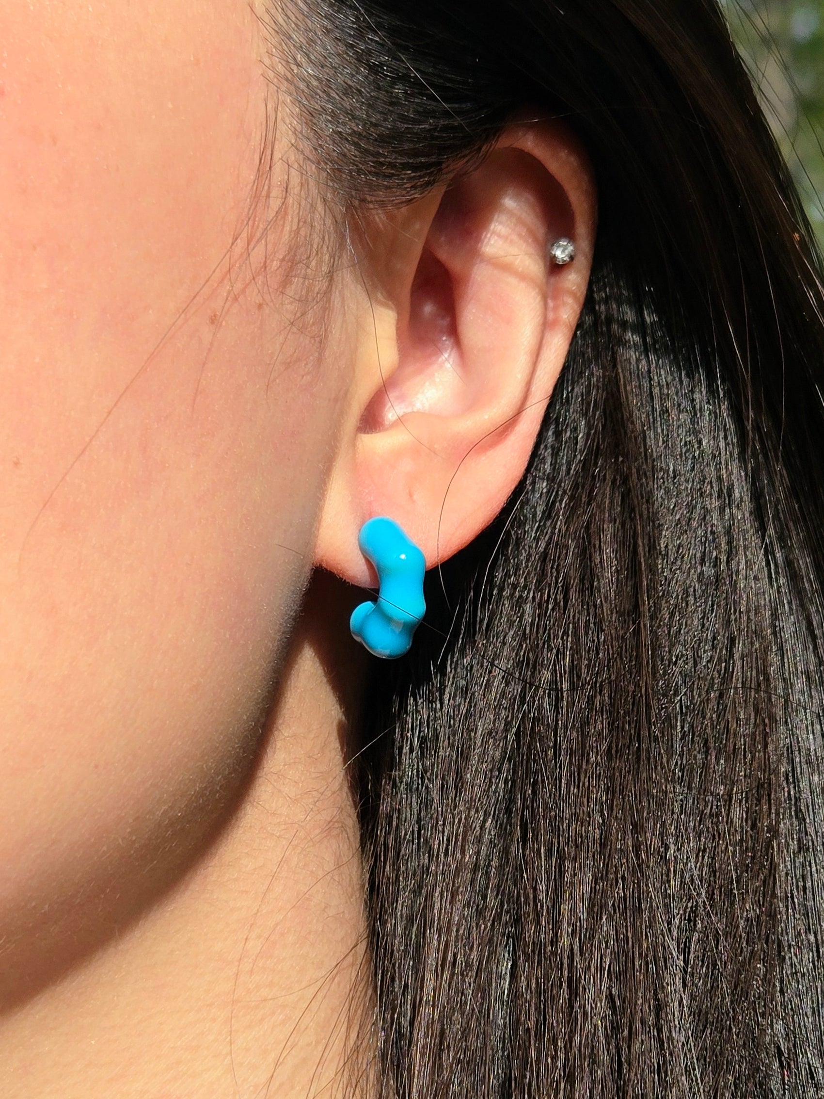 BOOTY BEADS in Cyan Blue