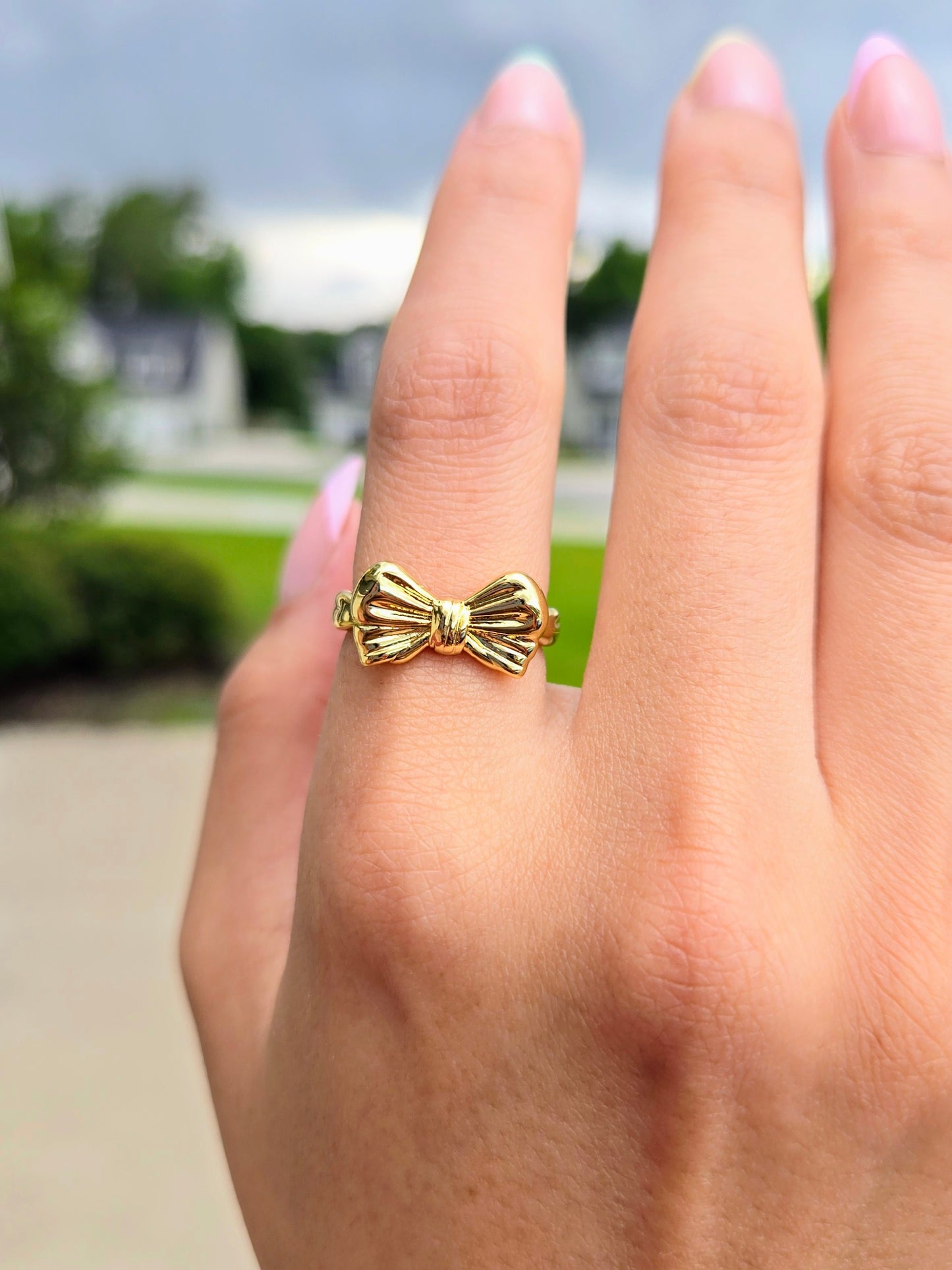 Bow Ring 3 (Gold)