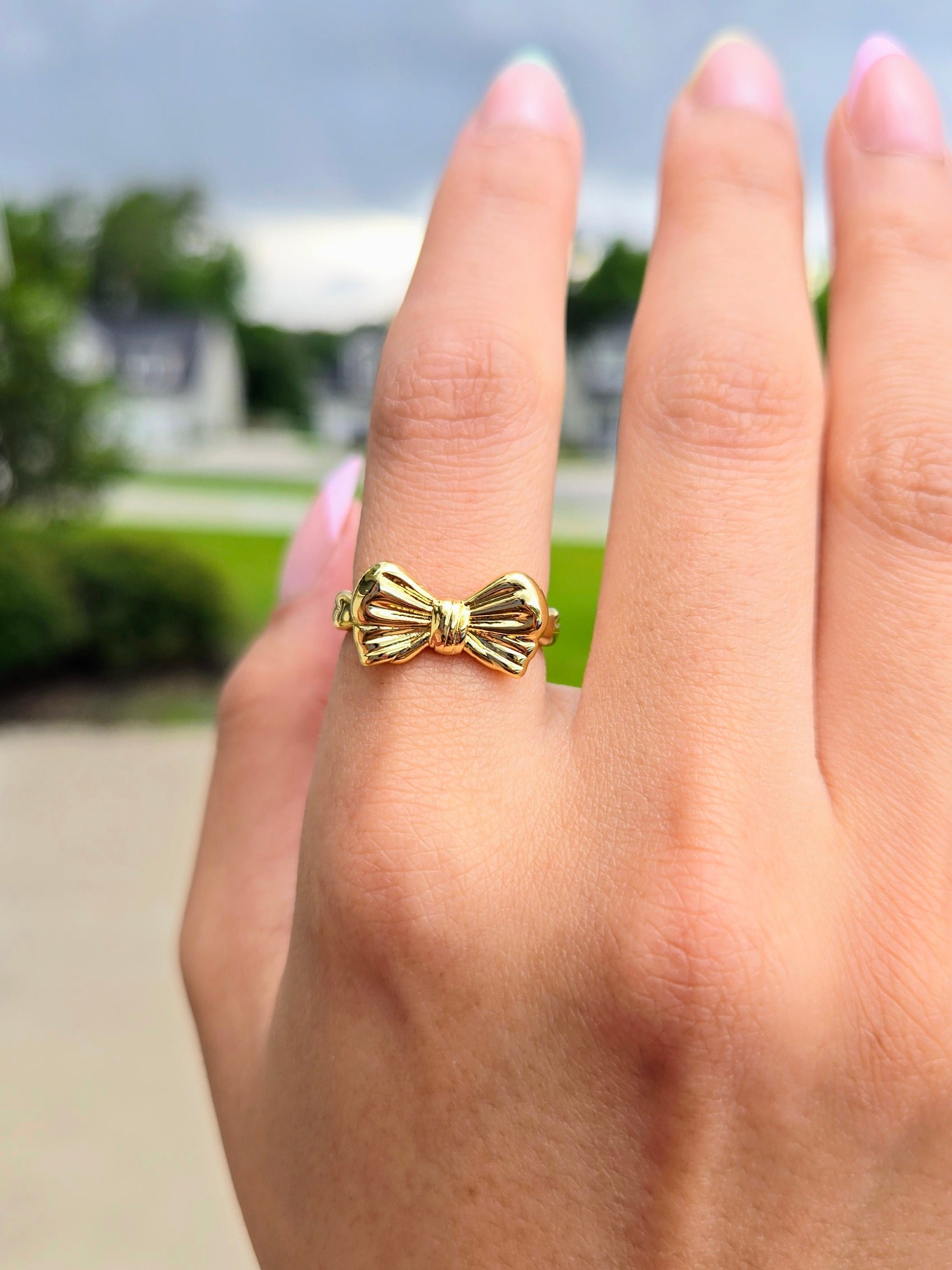 Bow Ring 3 (Gold)