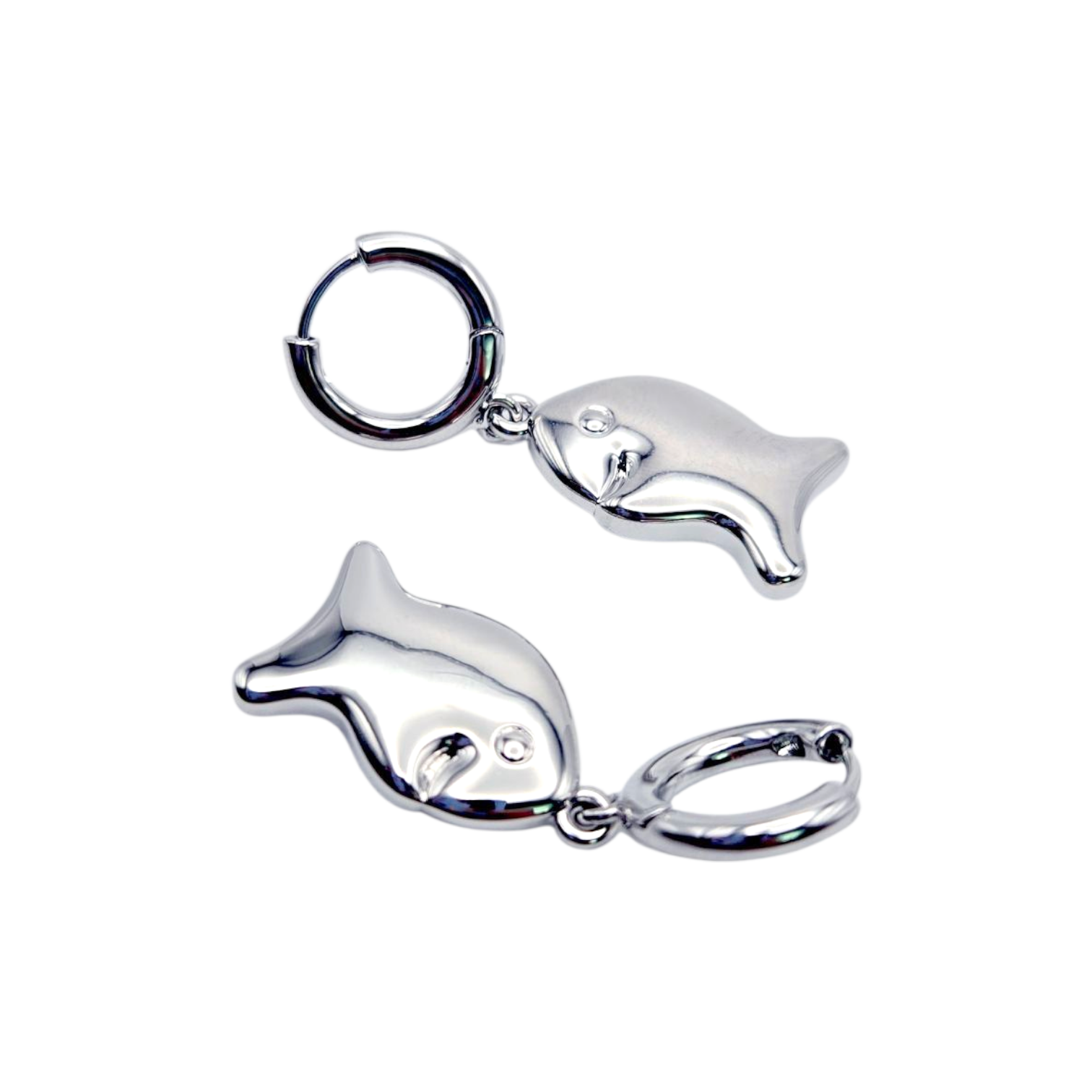 Goldfish Earring 2 (Silver)