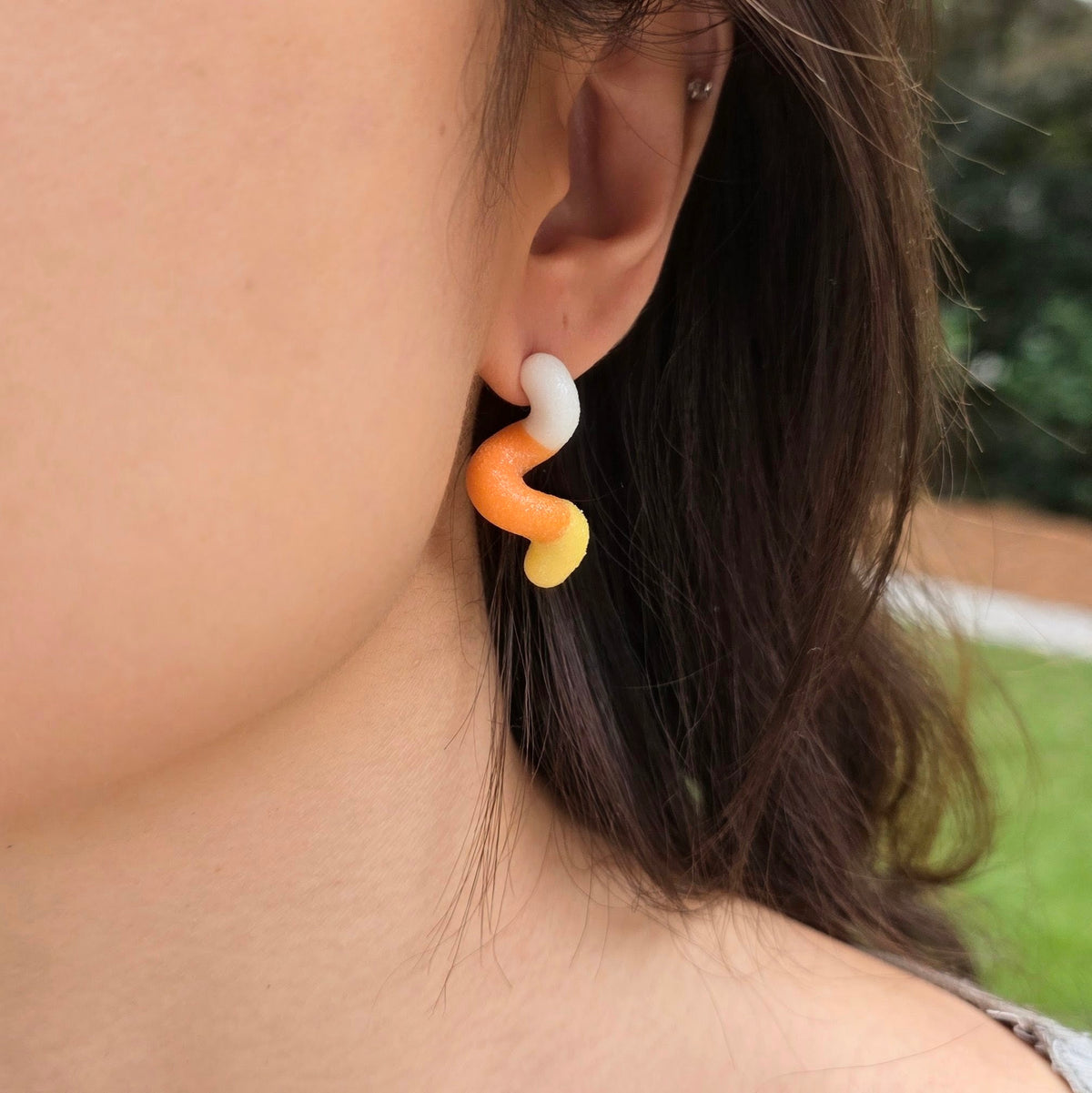 GUMMY WORMS - Candy Corn