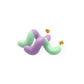 GUMMY WORMS - Green & Purple