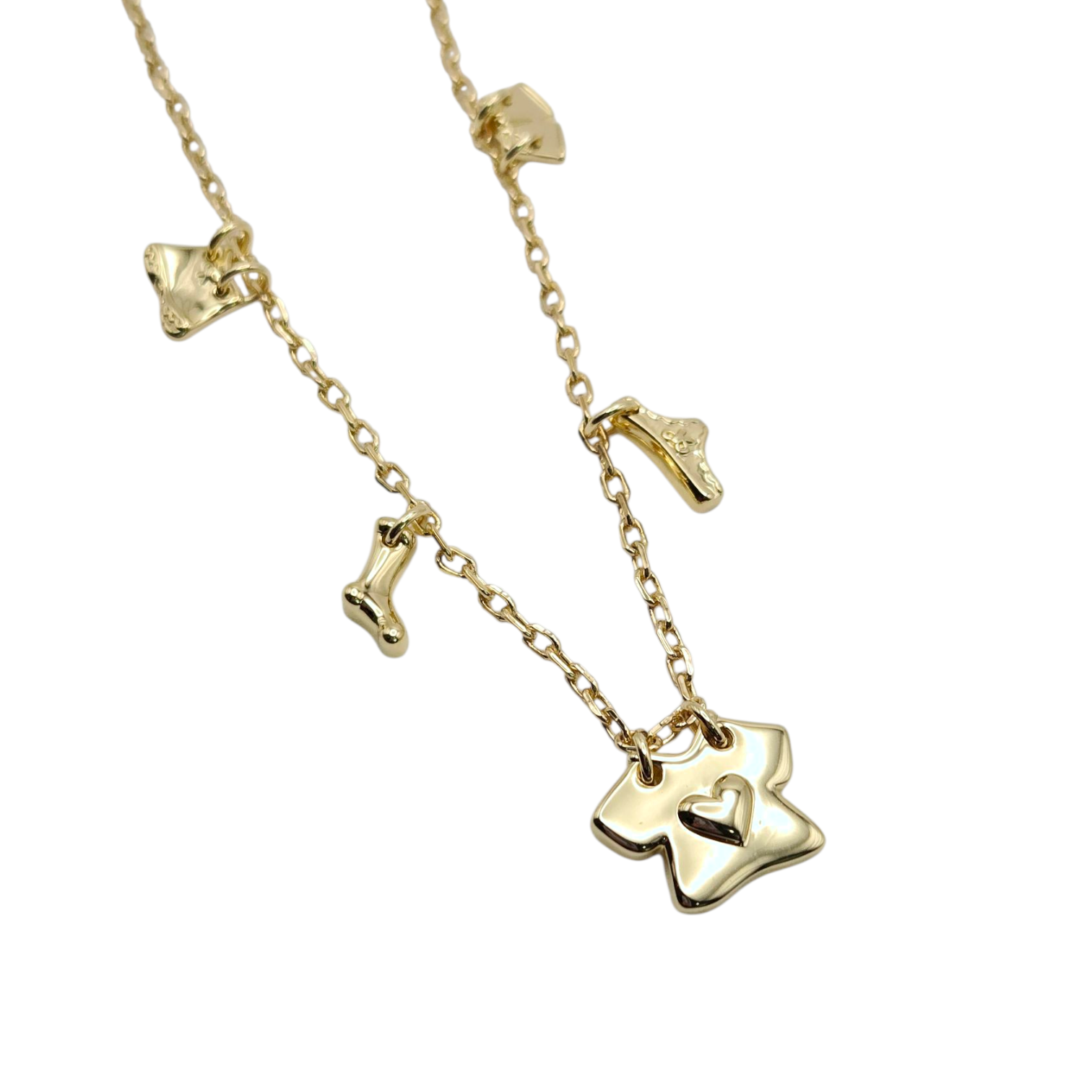 CLOTHING LINE Necklace 3 (Gold)