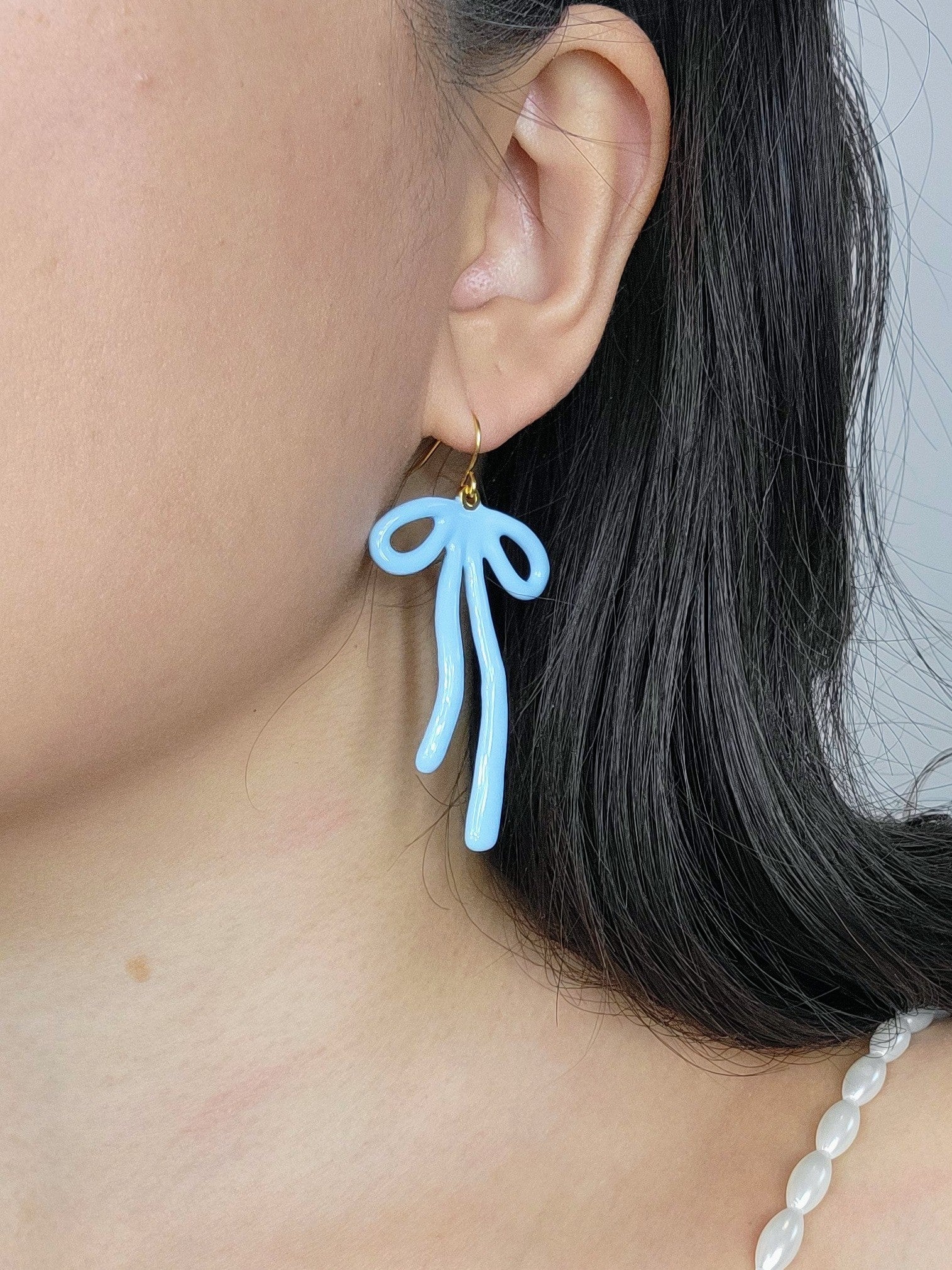 BAD TO THE BOW in Sky Blue