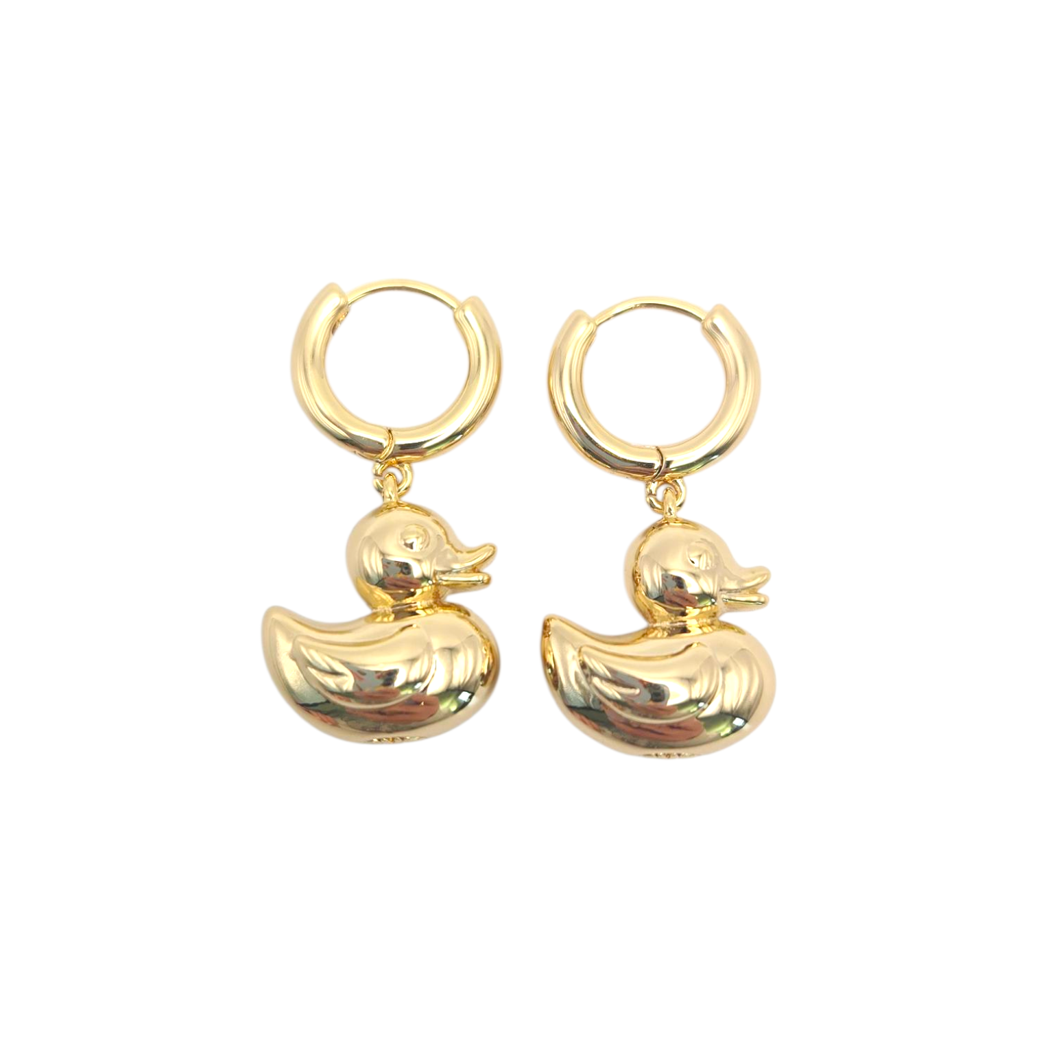 RUBBER DUCKY Earring 2 (Gold)