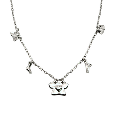 CLOTHING LINE Necklace (Silver)