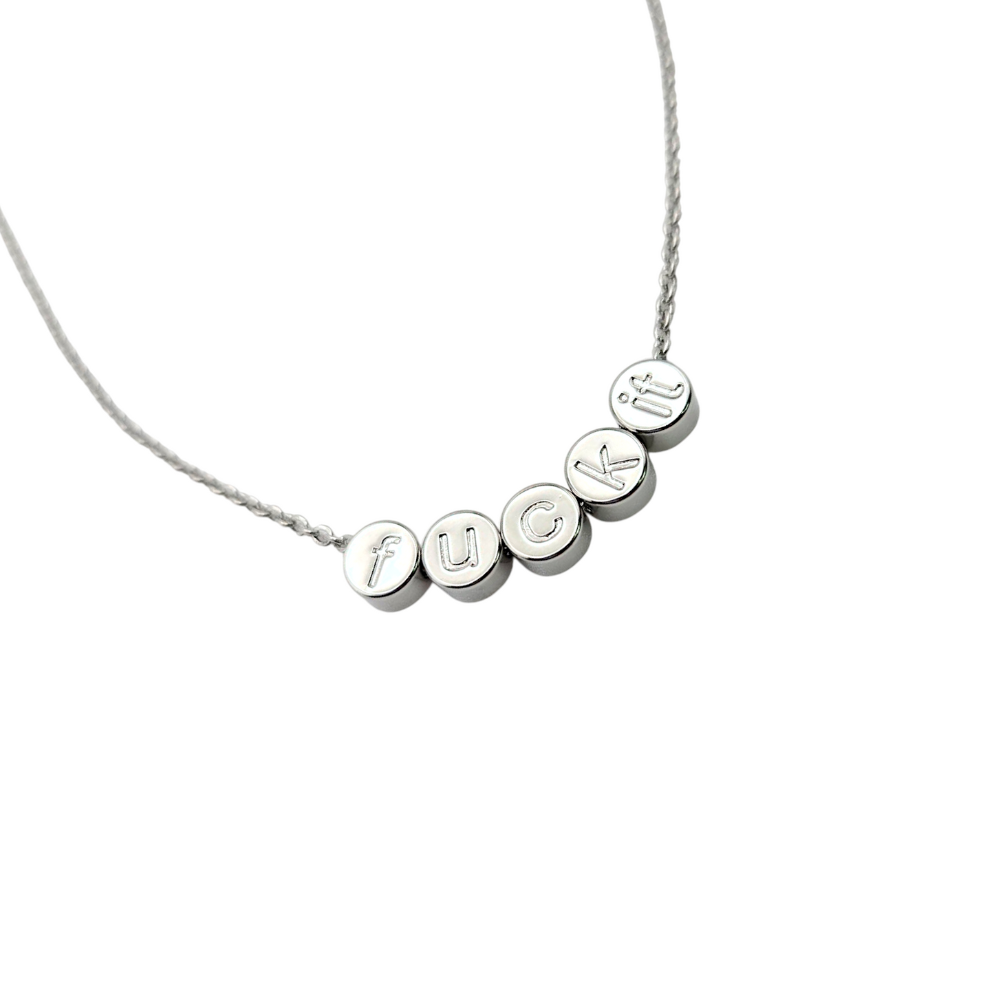 FUCKIT Necklace (Silver)