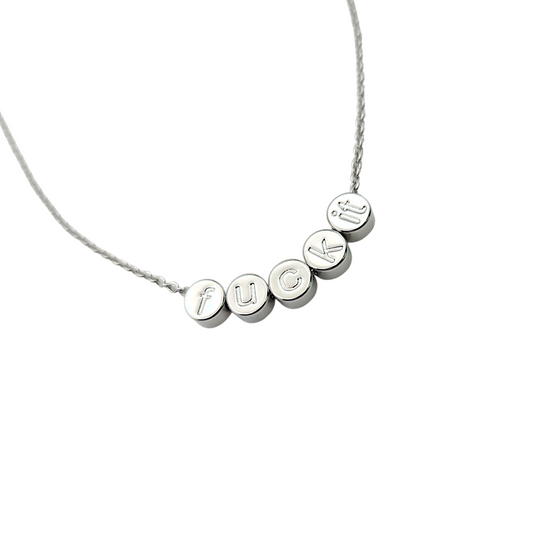 FUCKIT Necklace (Silver)