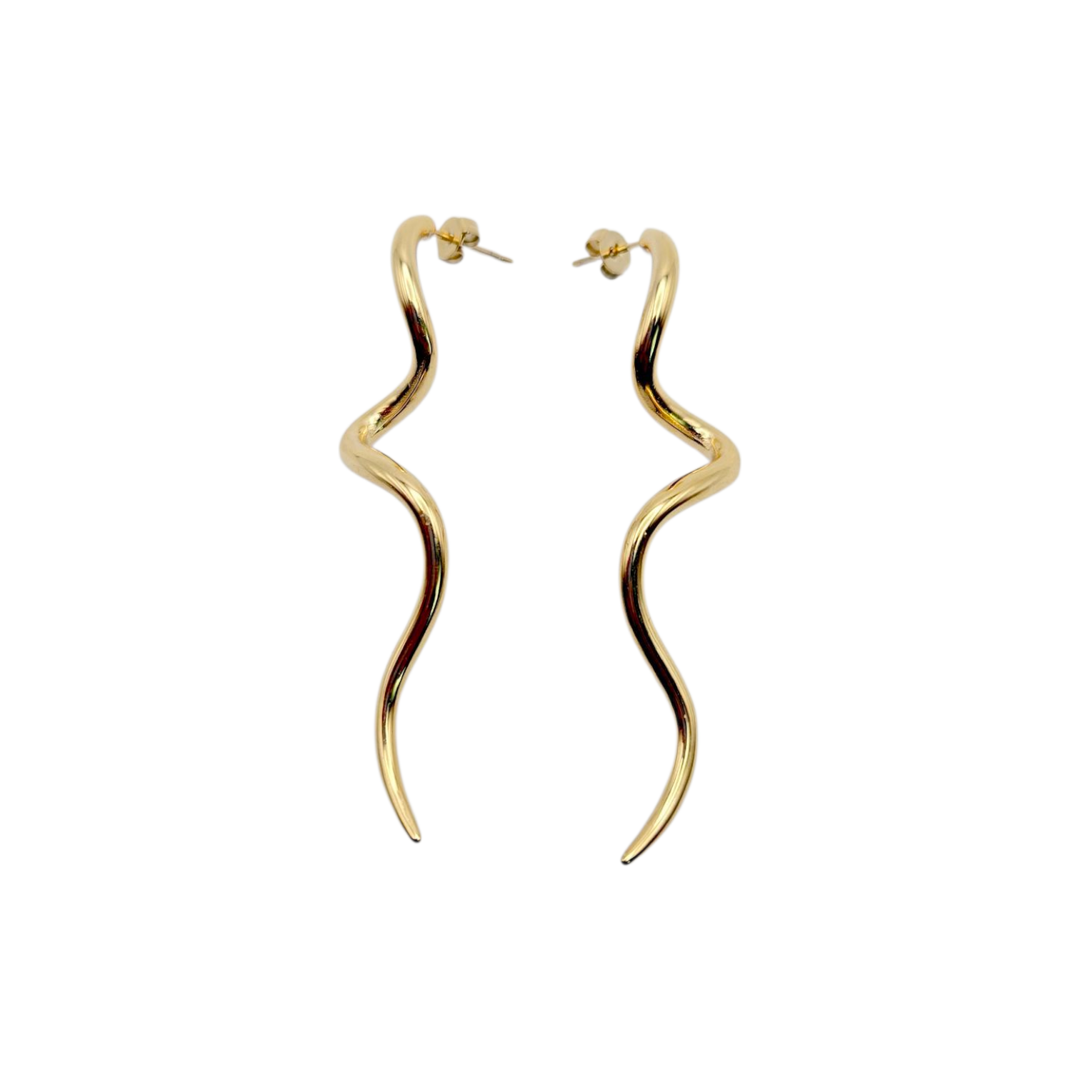 SPIRAL OUTTA CONTROL Earring (Gold)