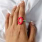 PEACH RING in Watermelon - Love Ko Jewelry