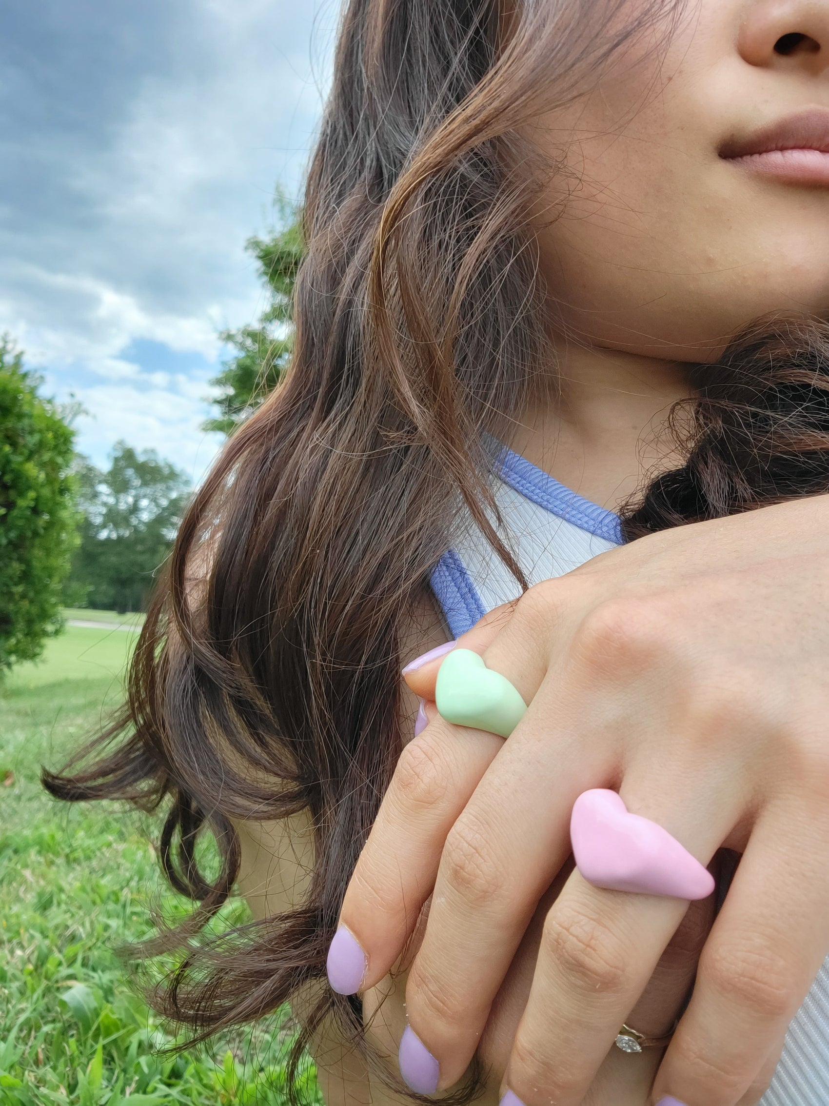 HEARTTHROB in Light Green