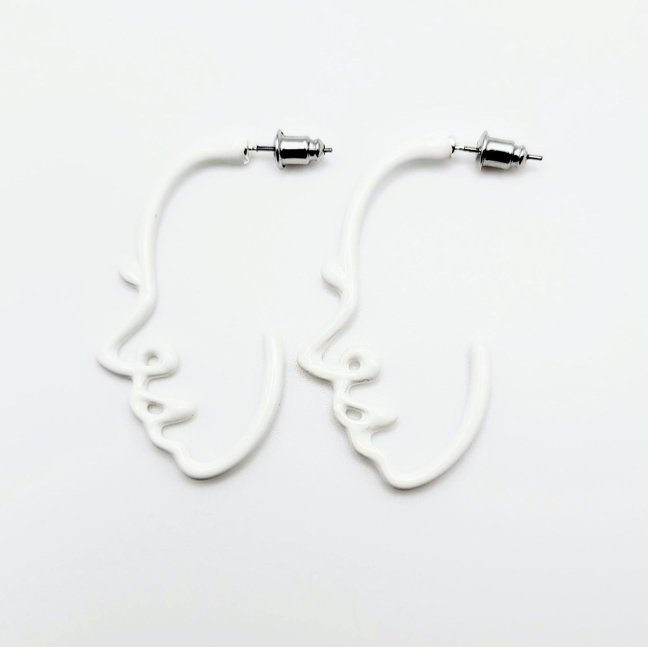 WE'RE ALL HUMAN - Minimalist Line Art Face