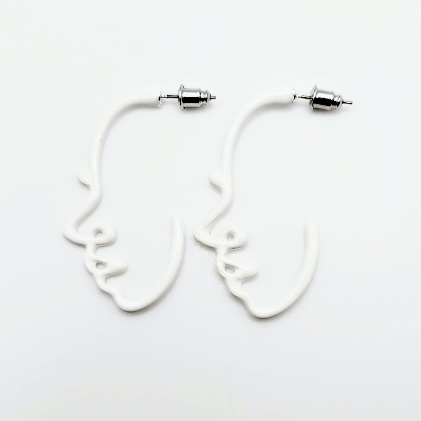 WE'RE ALL HUMAN - Minimalist Line Art Face