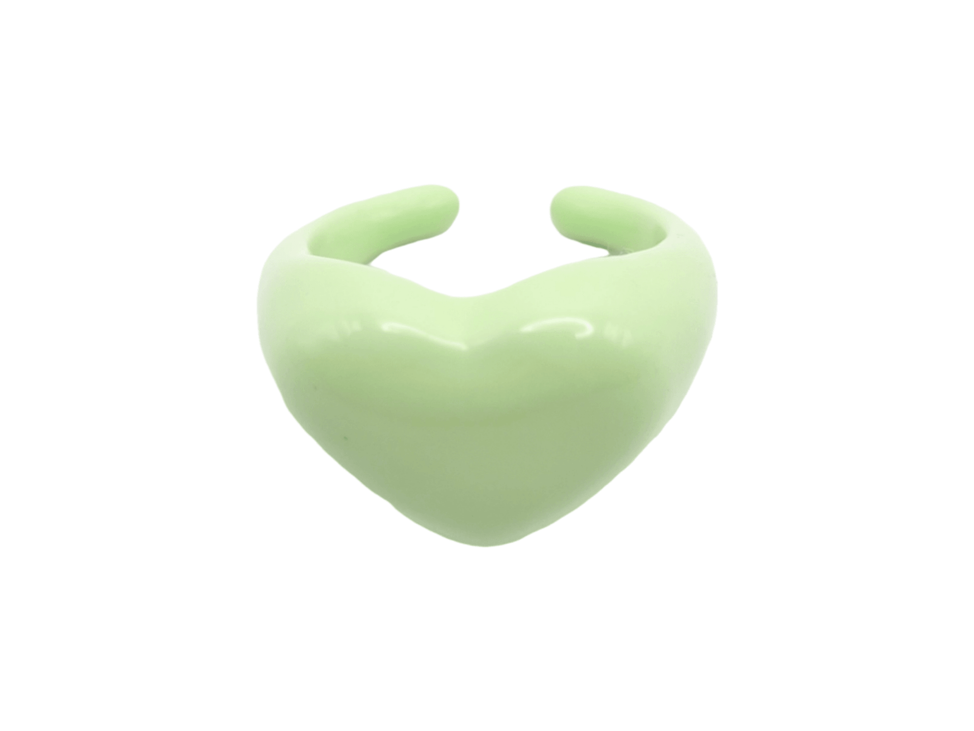 HEARTTHROB in Light Green - Love Ko Jewelry