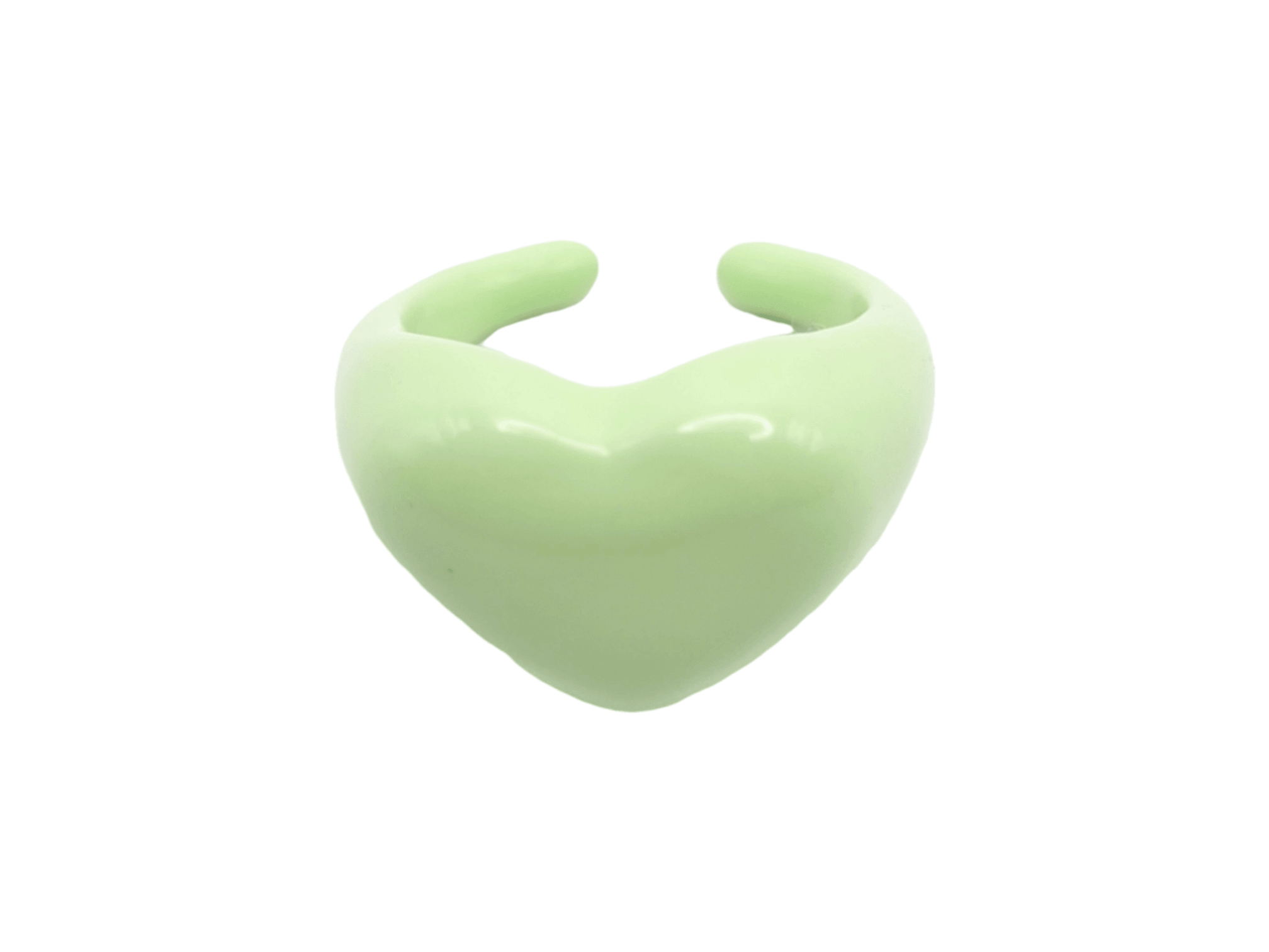 HEARTTHROB in Light Green - Love Ko Jewelry