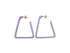 TRAPEZOID in Lilac - Love Ko Jewelry